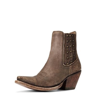 Ariat Western: Eclipse Botas Western Mujer - Beige Marrones (GTEOF1328)